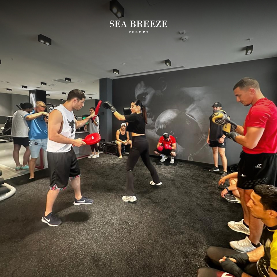 Sea Breeze hosted a boxing master class