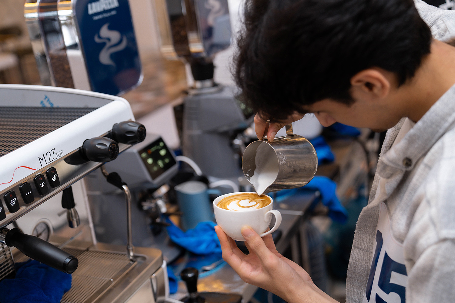 Latte Art Championship was held in Sea Breeze