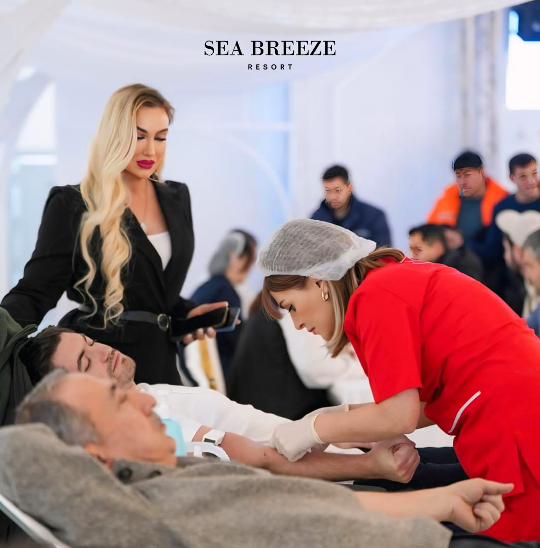 Voluntary blood donation campaign held at Sea Breeze