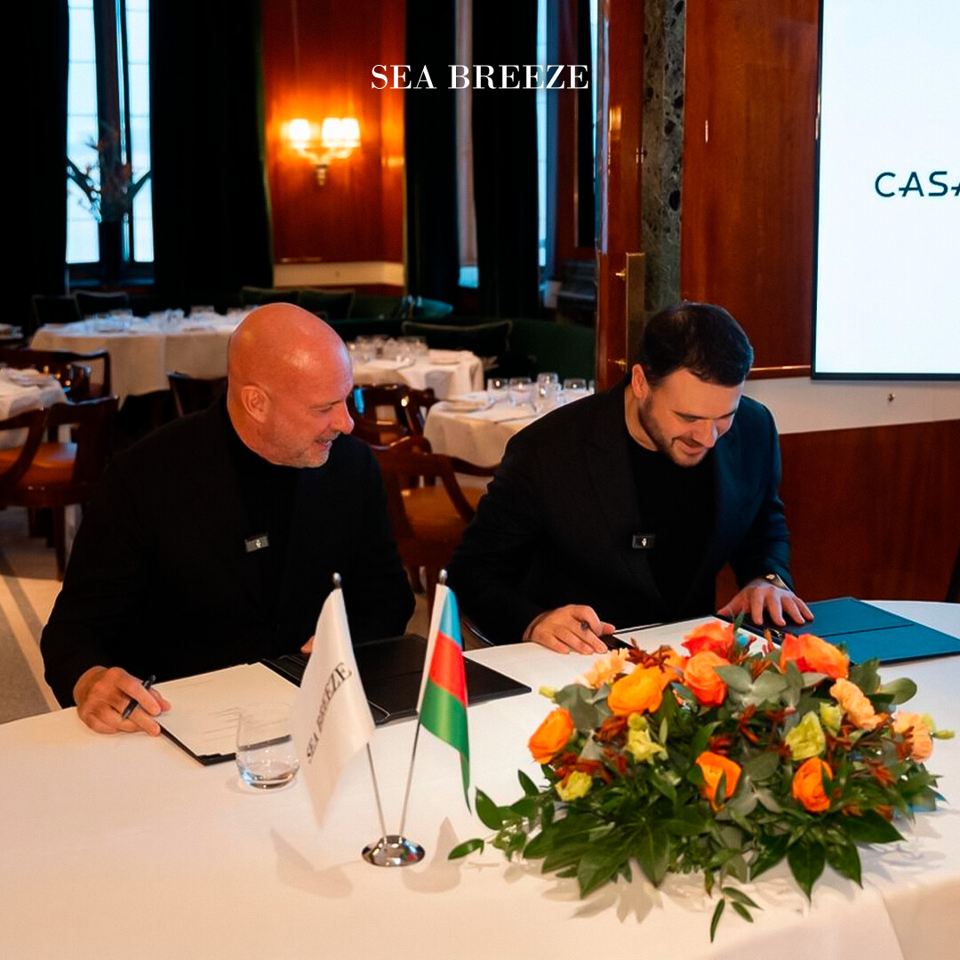 Cipriani to Debut an Ultra-Luxury Landmark at Sea Breeze, Azerbaijan