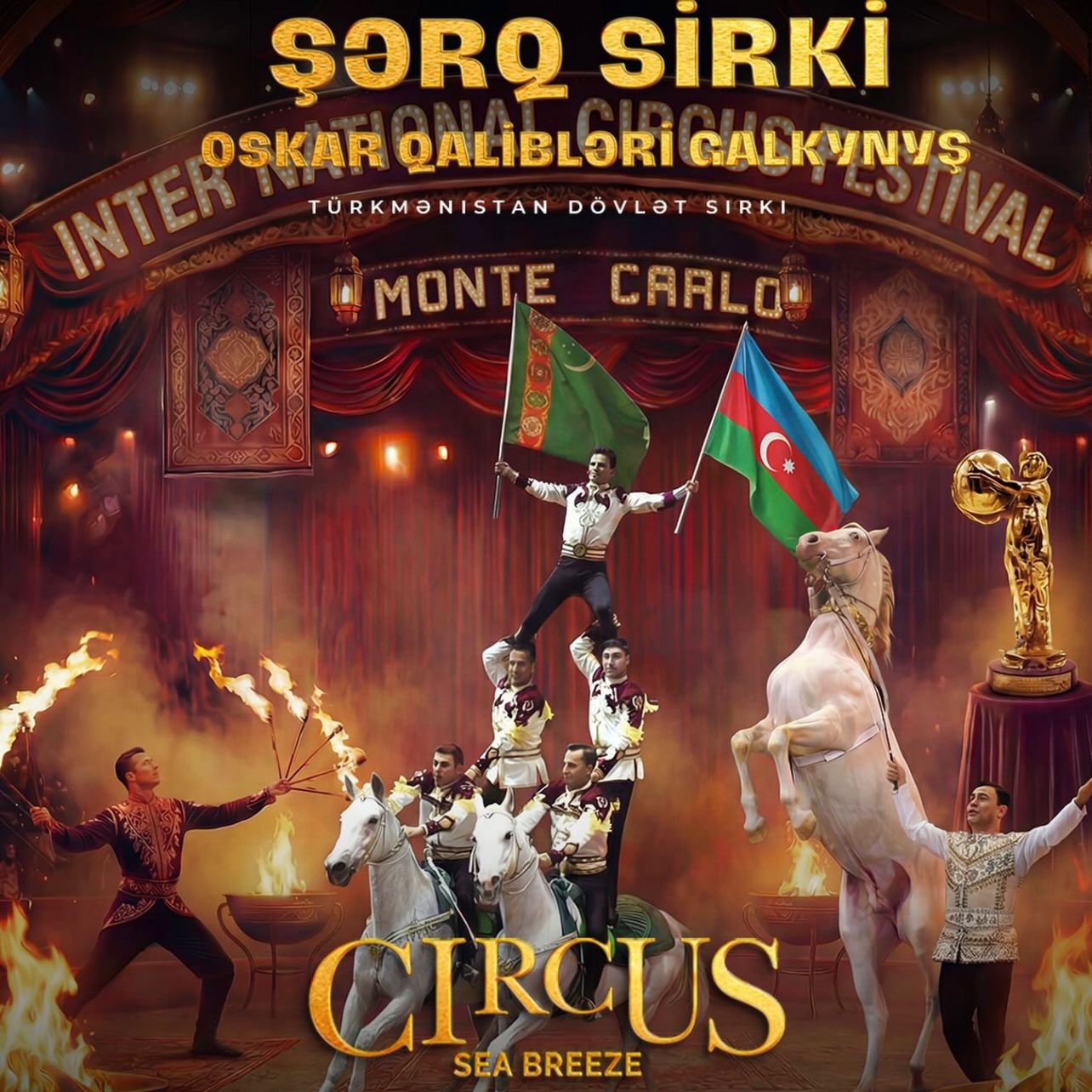“Şərq Sirki” Circus Sea Breeze-də